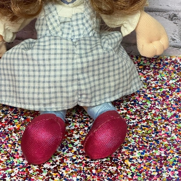 Wizard of Oz DOROTHY Beanie Doll 1998 Merry O Collection Plush Vintage Toy Tag - Picture 5 of 16